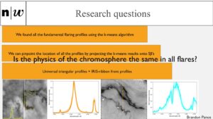 Research questions: Is the physics of the chromosphere the same in all flares?